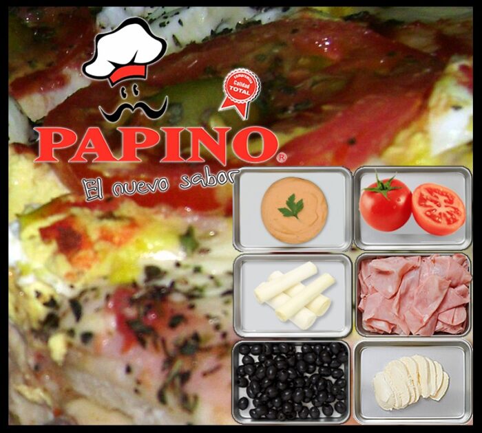 38 Pizza Polonia Jamón Palmitos Salsa Golf Muzzarella Tomate aceitunas