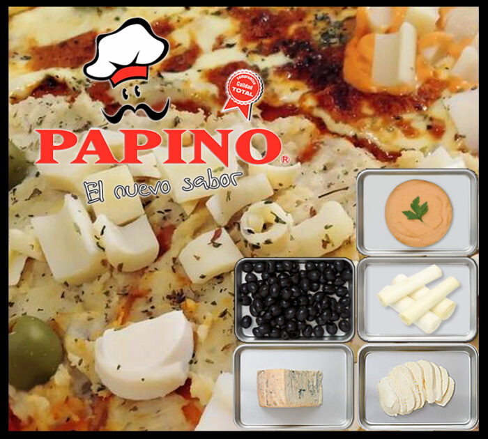 PZA078 Pizza Palmitos Muzzarella Roquefort aceitunas salsa golf