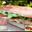 910 Sandwich de milanesa con jamón y queso
