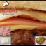 930 Sandwich de hamburguesa jamón y queso