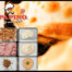 Empanadas pastora con pollo, jamón cocido, queso, salsa golf, salsa blanca y condimentos