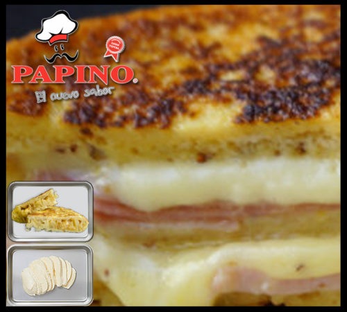 902 Sandwich española con queso