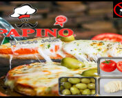 1016 Pizza Napolitana con tomate, muzzarella, aceitunas, SIN SAL