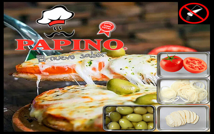 1019 - Pizza Napolitana con Cebolla sin sal