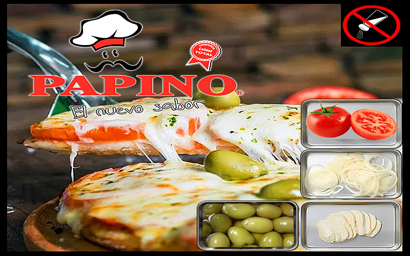 1019 - Pizza Napolitana con Cebolla sin sal