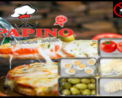 1021 - Pizza Napolitana con Cebolla y Huevo sin sal
