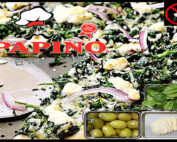 1072 Pizza de Espinaca sin sal